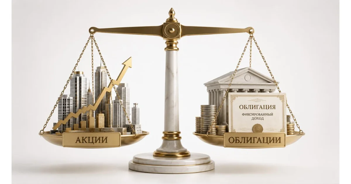 Чем акции отличаются от облигаций