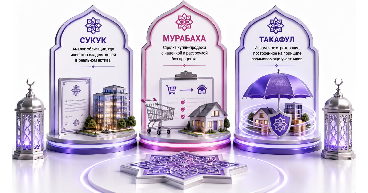 Термины исламских финансов: сукук, мурабаха, такафул